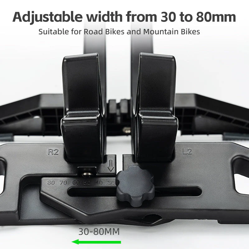 ROCKBROS Adjustable Bike Floor Stand for Versatile Tire Sizes - Image 3