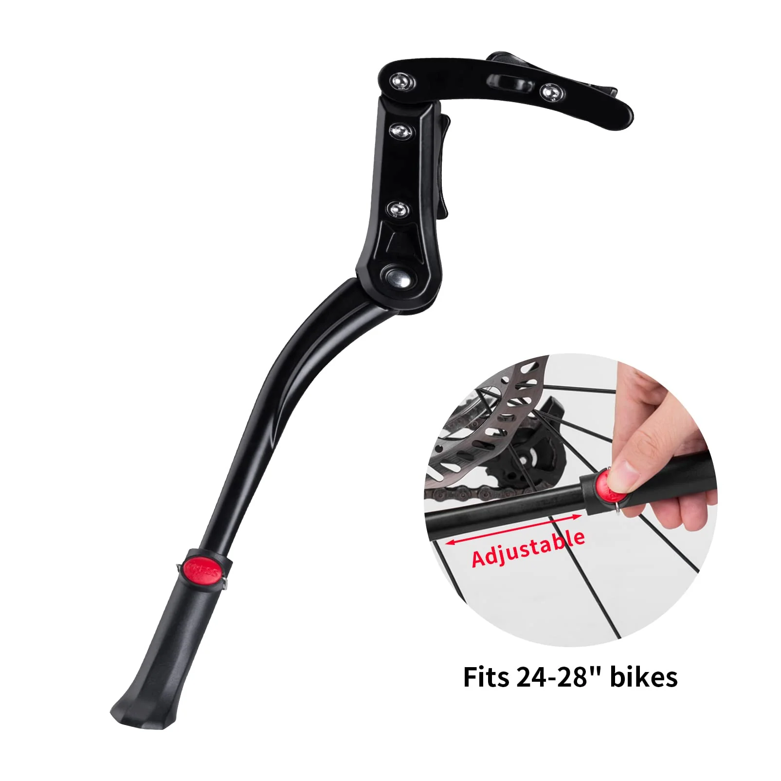ROCKBROS Adjustable Bike Kickstand for 24β-28β Bikes - Image 4