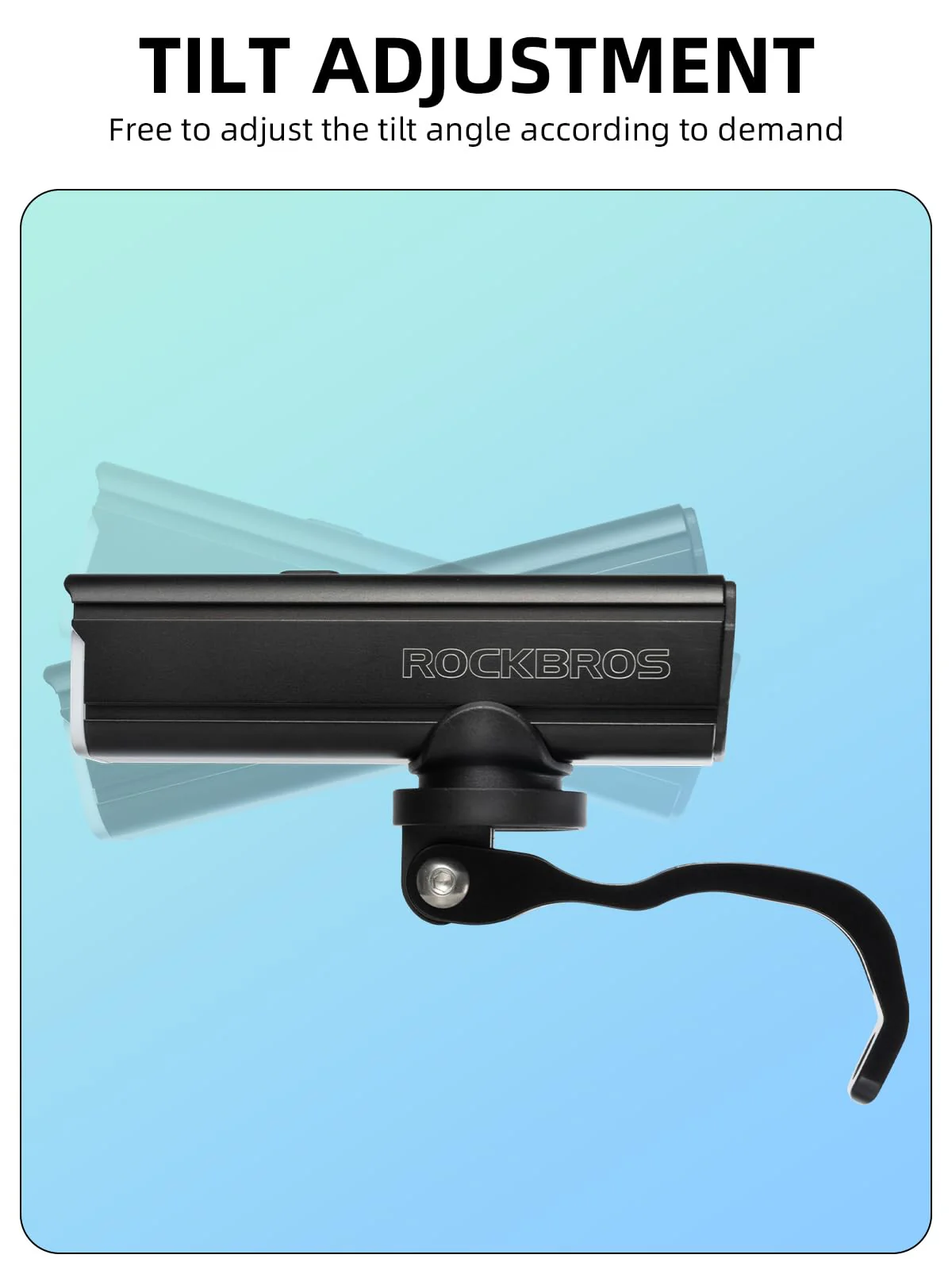 ROCKBROS Bicycle Headlight Extender Holder Stand Bracket Cycling Part for Brompton and Folding Bikes - Image 7