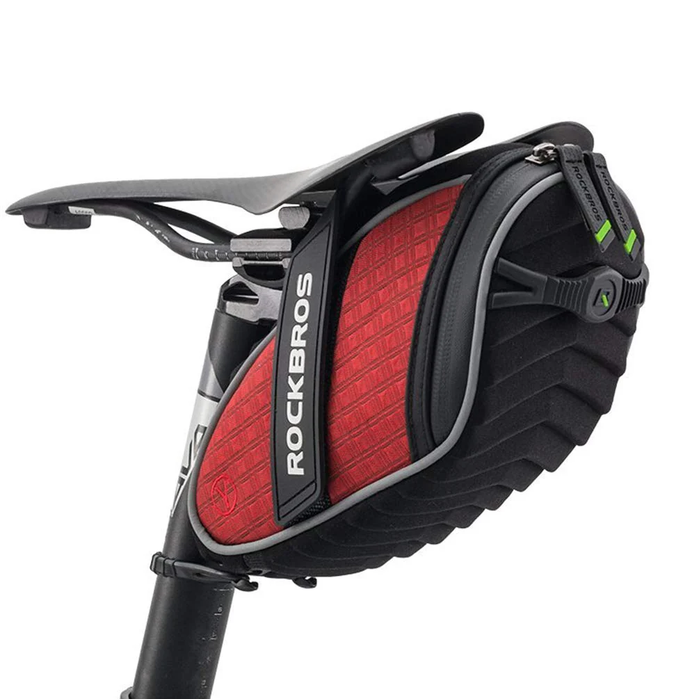 ROCKBROS  Bicycle Saddle Bag Under Seat 3D Shell Cycling Seat Pack