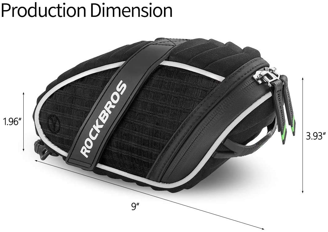 ROCKBROS  Bicycle Saddle Bag Under Seat 3D Shell Cycling Seat Pack - Image 22