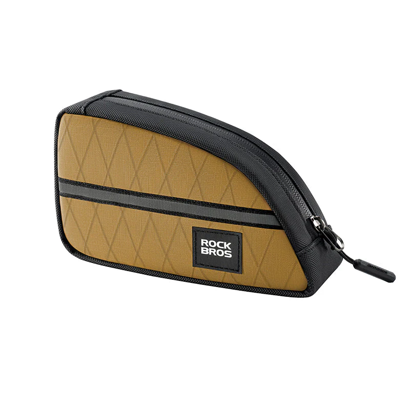 ROCKBROS Bicycle Top Tube Bag Bike Front Frame Bag Waterproof Nylon Pouch Pack 0.9L - Image 4