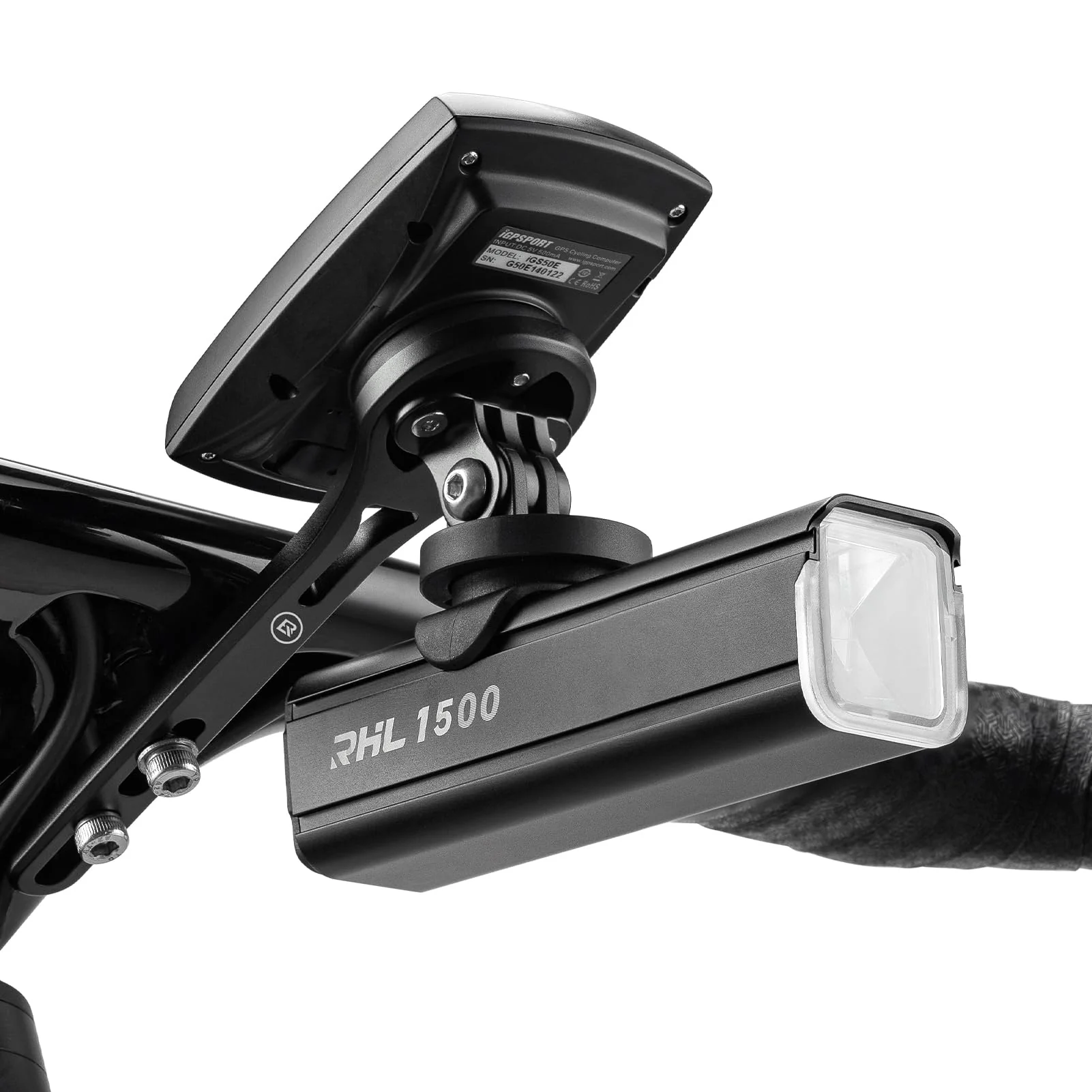 ROCKBROS Bike Aluminum Computer Mount compatible with Garmin, Wahoo, Bryton, and GoPro - Image 9