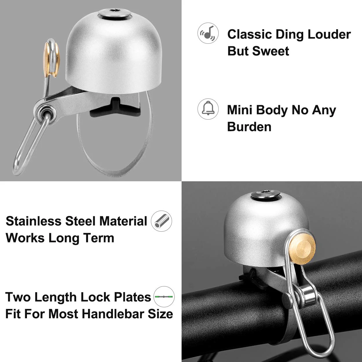 ROCKBROS Bike Classic Bicycle Bell Loud Sound Bells - Image 48