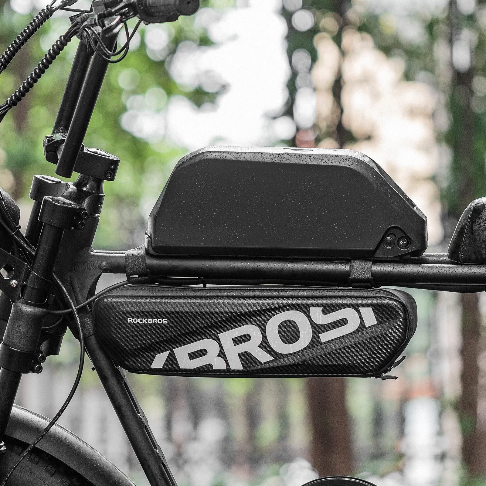 ROCKBROS Bike Frame Bag for Super 73 S2 Hard Shell Bike Bag Waterproof 4.5 L - Image 2