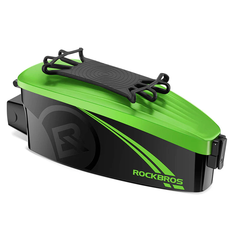 ROCKBROS Bike Frame Phone Bag with Hard Case for Cellphones Below 6.8" - Image 4