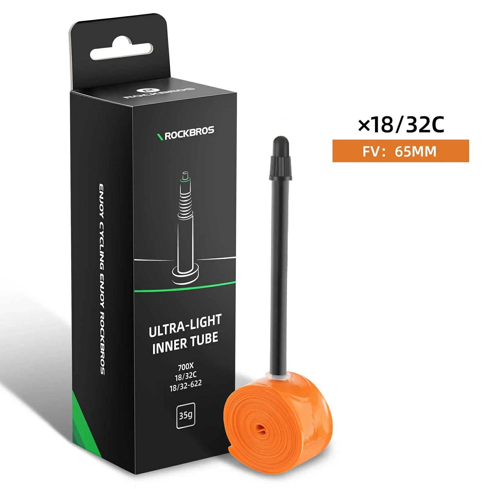 ROCKBROS Bike Inner Tube 700x18/32C Super Light 24/35g  TPU - Image 3