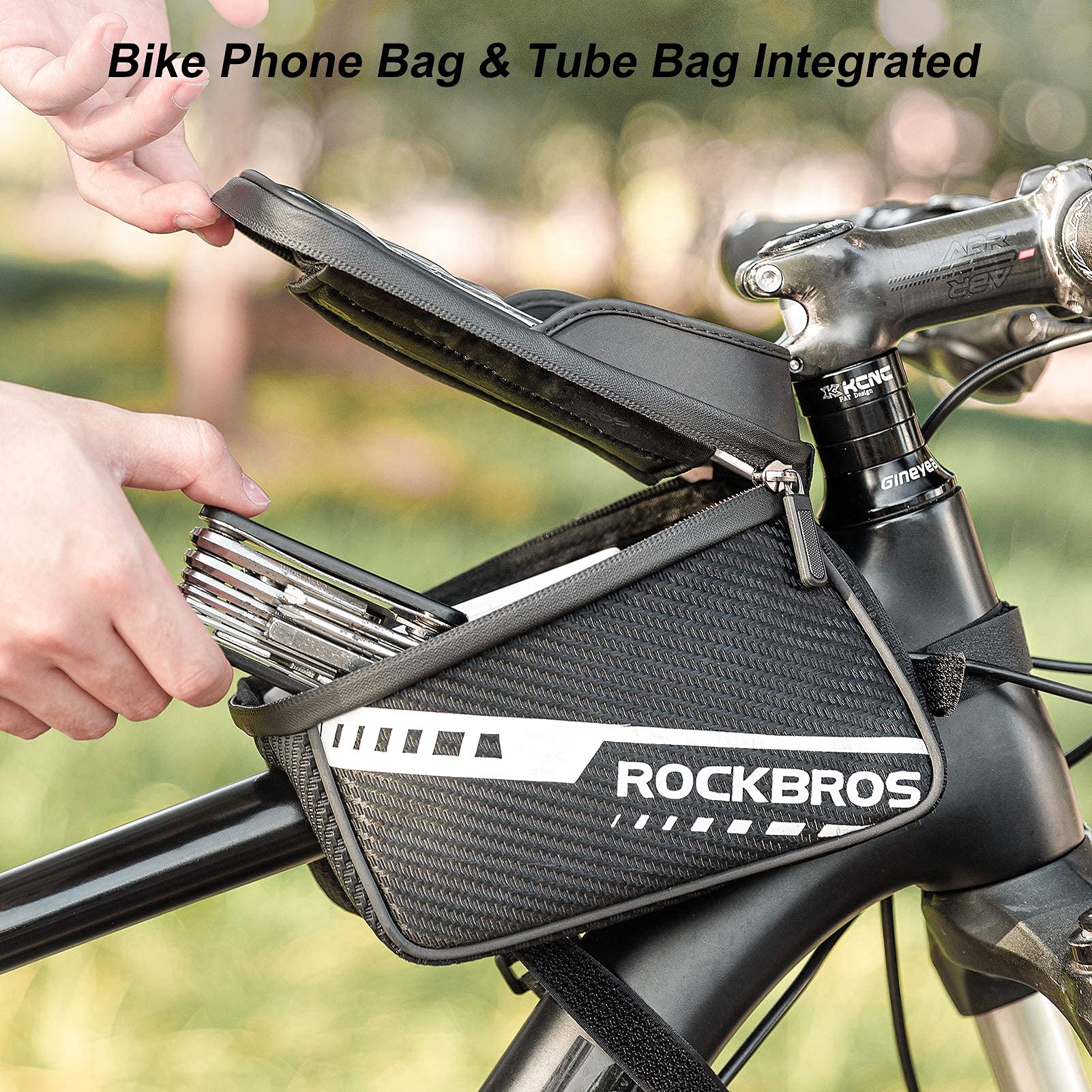 Bike Phone Frame Bag for Large Smartphones - Image 2