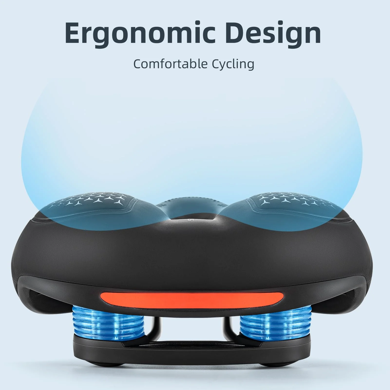 ROCKBROS Comfort Gel Bike Seat Breathable Waterproof Saddle Cruiser/Mountain/Fat Bikes - Image 27