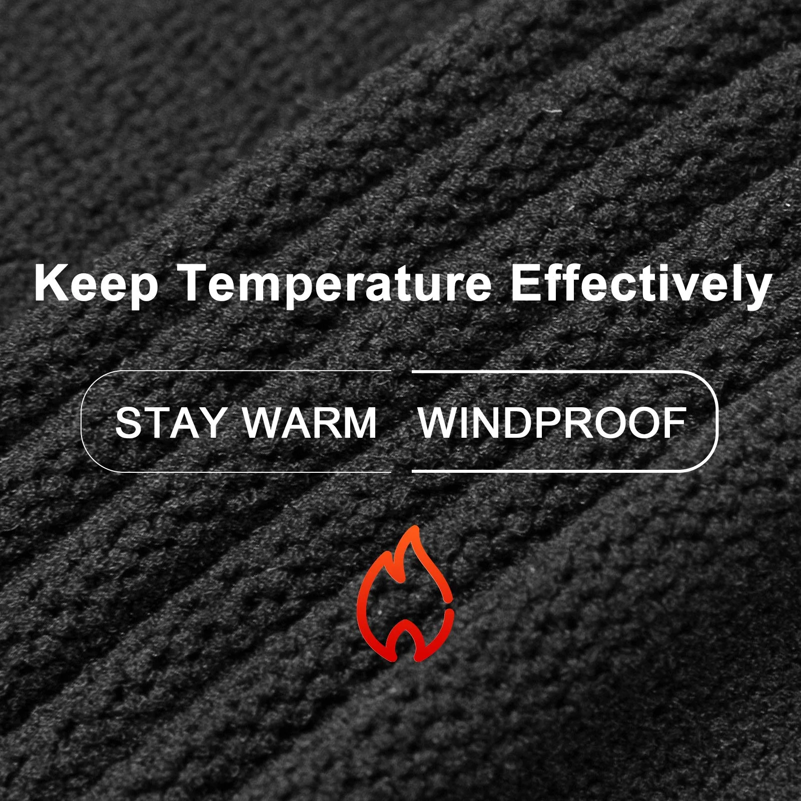 ROCKBROS Cycling Arm Warmers for Men and Women Thermal Knit Arm Sleeves for Running Football Driving - Image 6