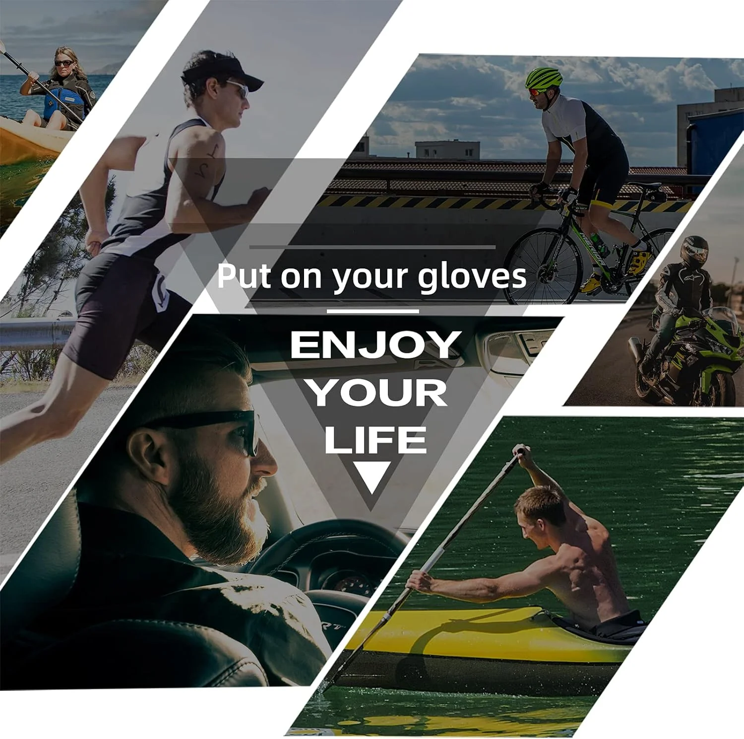 ROCKBROS Cycling Gloves Anti-Slip Breathable - Image 7
