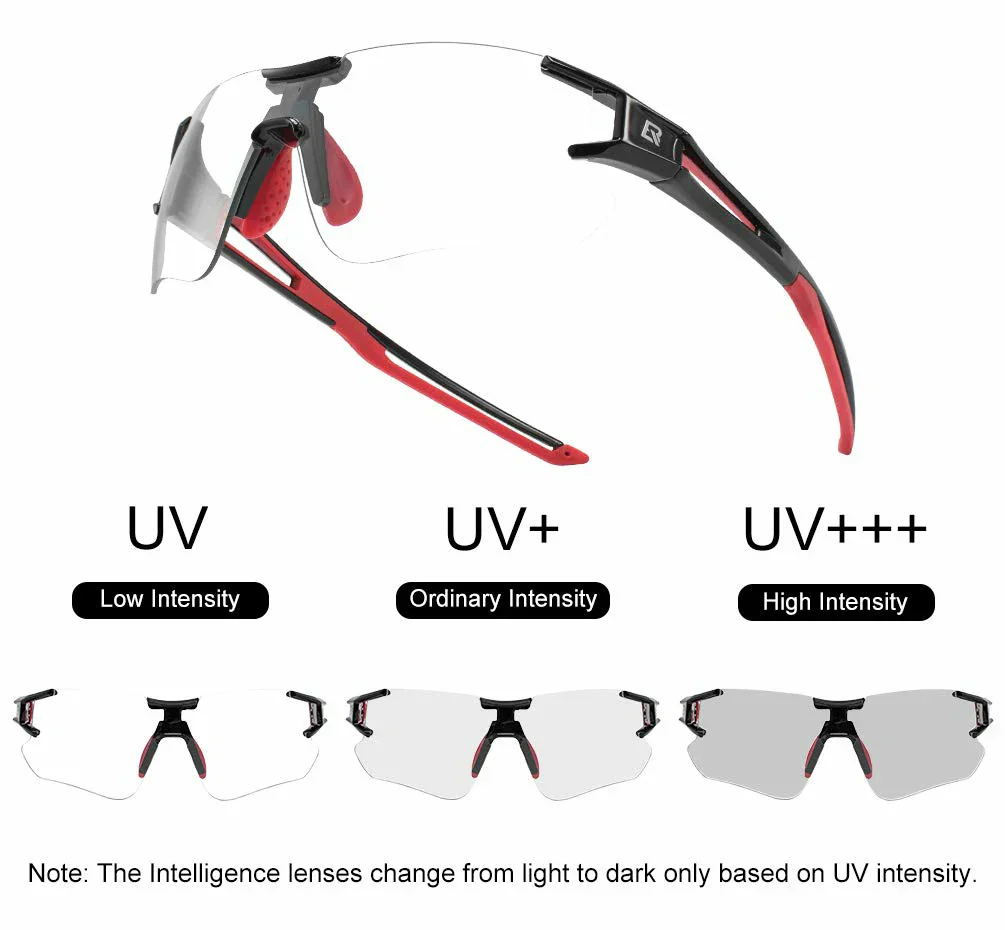 ROCKBROS Cycling Sunglasses Photochromic Bike Glasses for Men Women Sports Goggles UV Protection - Image 18
