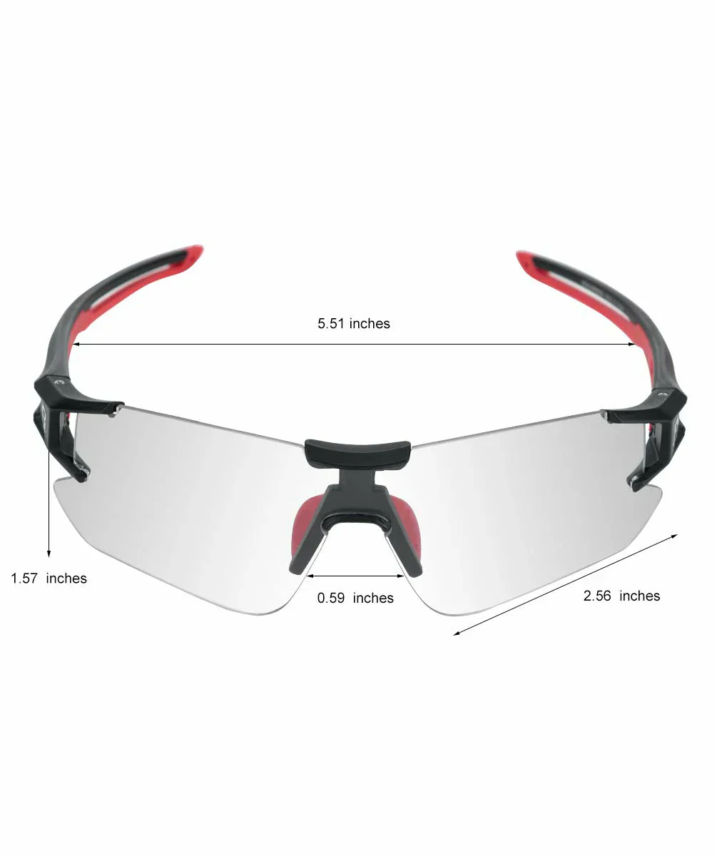 ROCKBROS Cycling Sunglasses Photochromic Bike Glasses for Men Women Sports Goggles UV Protection - Image 19