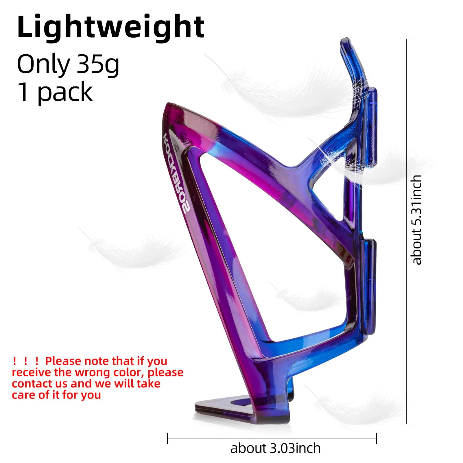 ROCKBROS FK-338 Bike Water Bottle Holder with Screws Tool - Image 14