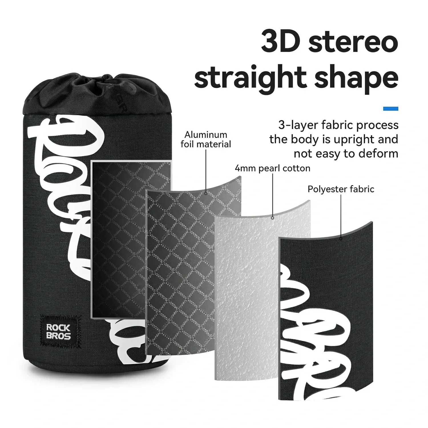 ROCKBROS FlashRide Sketch Bike Water Bottle Bag - Image 6