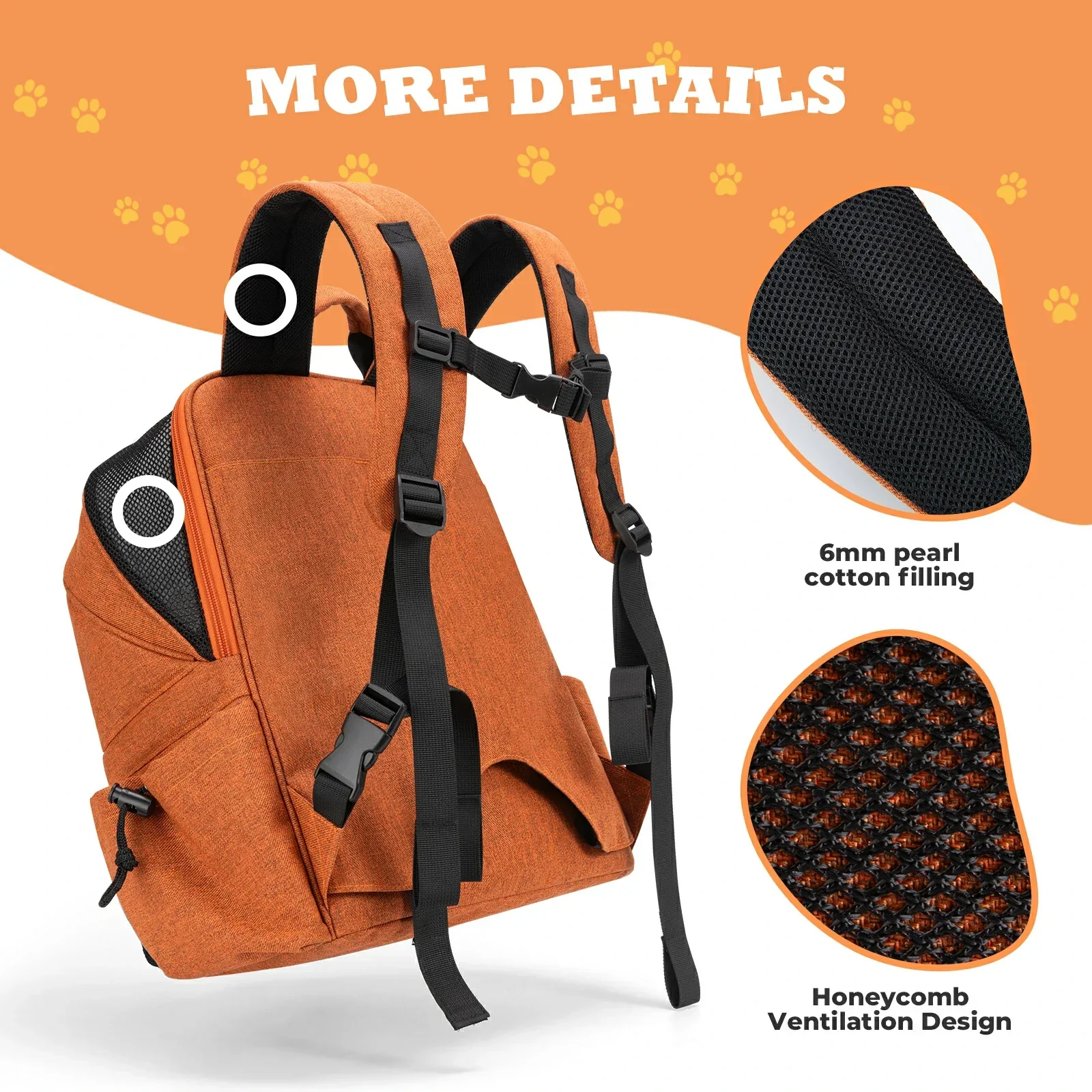 ROCKBROS Folding Bike Pet Bag Backpack - Image 10