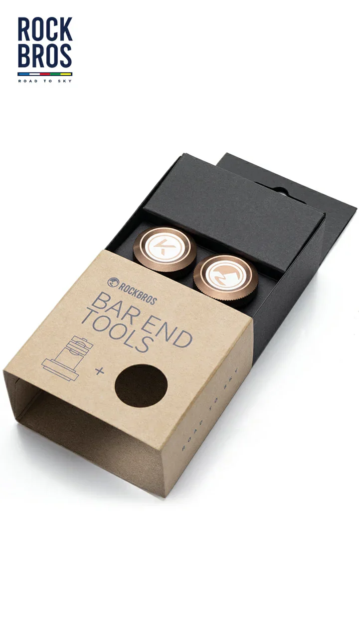 ROCKBROS  Handlebar Plug Tools Shock Absorption Durable Design-Road to Sky x ViVK - Image 5