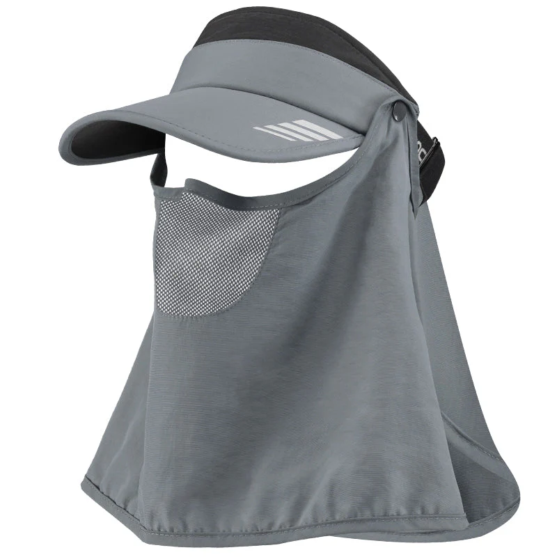 ROCKBROS Ice Silk Full Face Sunhat 360° Anti-UV Adjustable Hiking Fishing Cap - Image 4