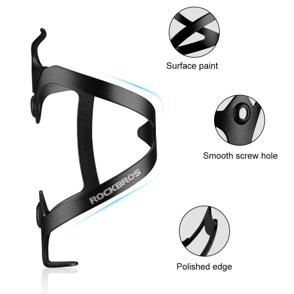 ROCKBROS Lightweight Aluminum Bike Water Bottle Cage - Durable Holder - Image 5