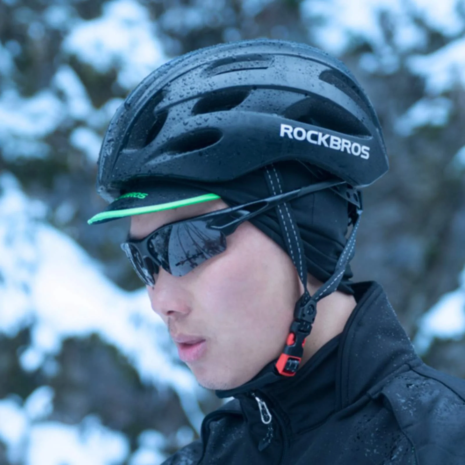 ROCKBROS Men's Cycling Cap Breathable Sun Proof Helmet Liner Hat - Image 2
