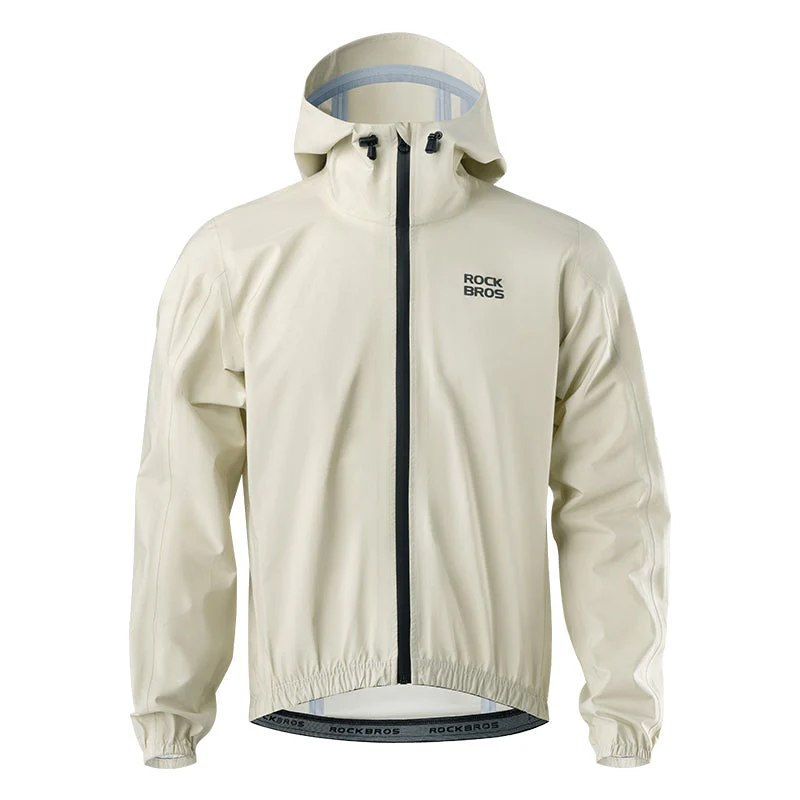 ROCKBROS Men's Cycling Running Windbreaker Windproof Jacket Lightweight High Visibility - Image 2