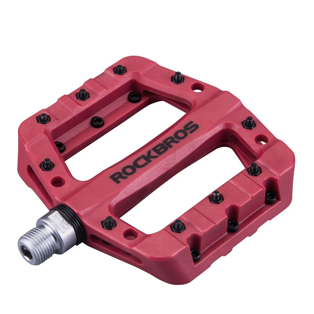 ROCKBROS Nylon Fiber Bicycle Platform Pedals for BMX MTB 9/16" - Image 26