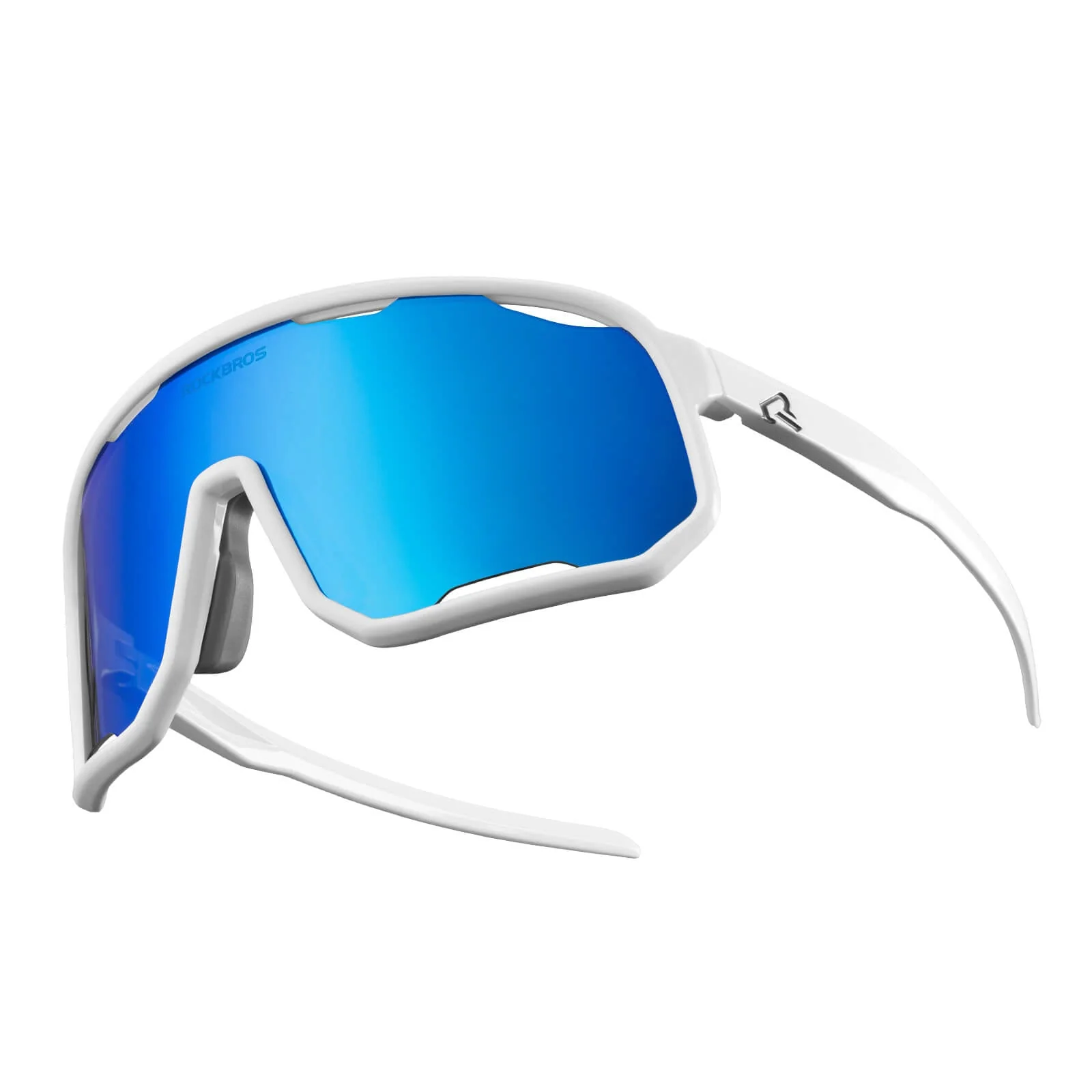 ROCKBROS Polarized Sunglasses UV400 Transparent Cycling Glasses Windproof TR90 Frame - Image 10