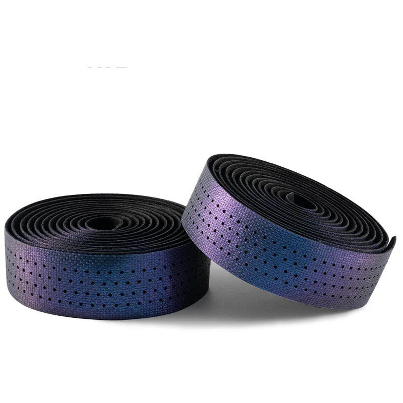 ROCKBROS Silicone PU Bicycle Handlebar Tape Soft Breathable Road Bike Tape Shock-absorption Anti-Slip Gravel Bicycle Handlebar Wrap Drop Bar Belt - Image 3