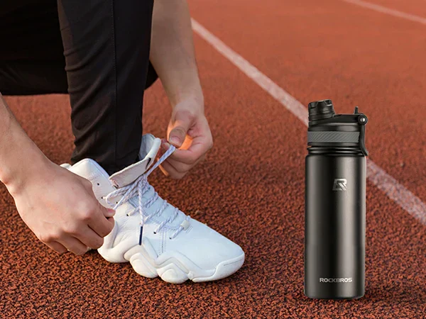 ROCKBROS Stainless Steel Insulated Water Bottle with Straw - Image 17