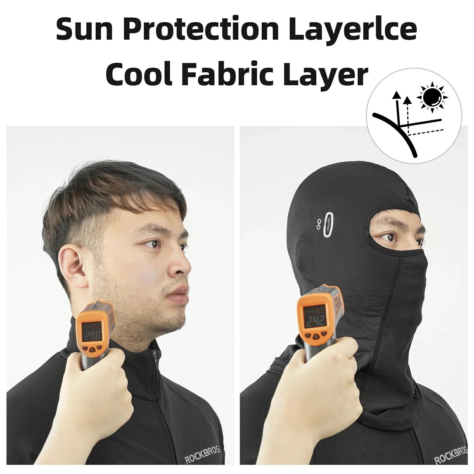 ROCKBROS Summer Cool Balaclava Full Face Mask - Image 12