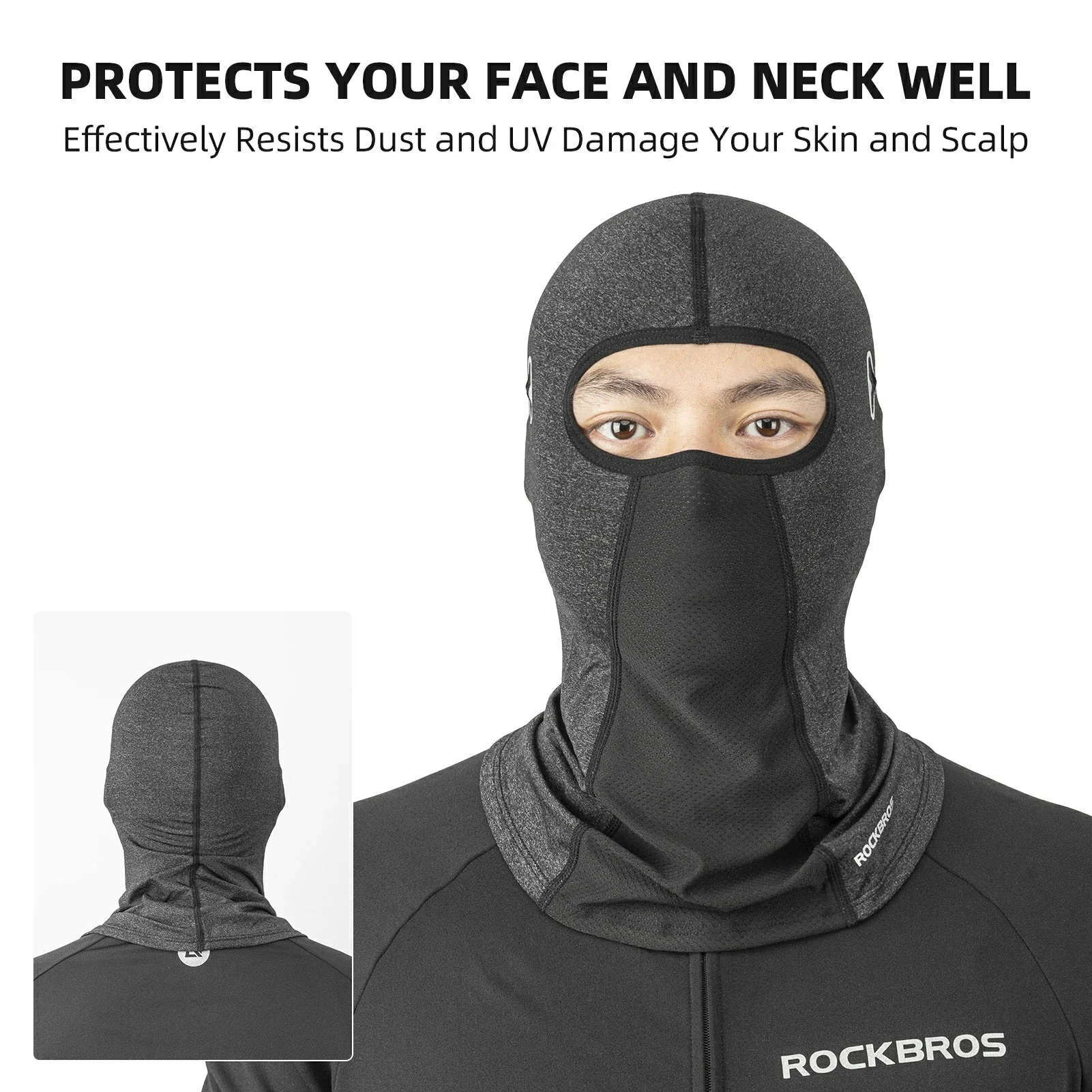 ROCKBROS Summer Cool Balaclava Full Face Mask - Image 4