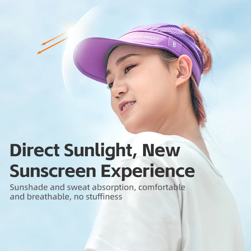 ROCKBROS Summer Sun Protection Cap with Cooling Ice Silk and Adjustable Design - Image 7