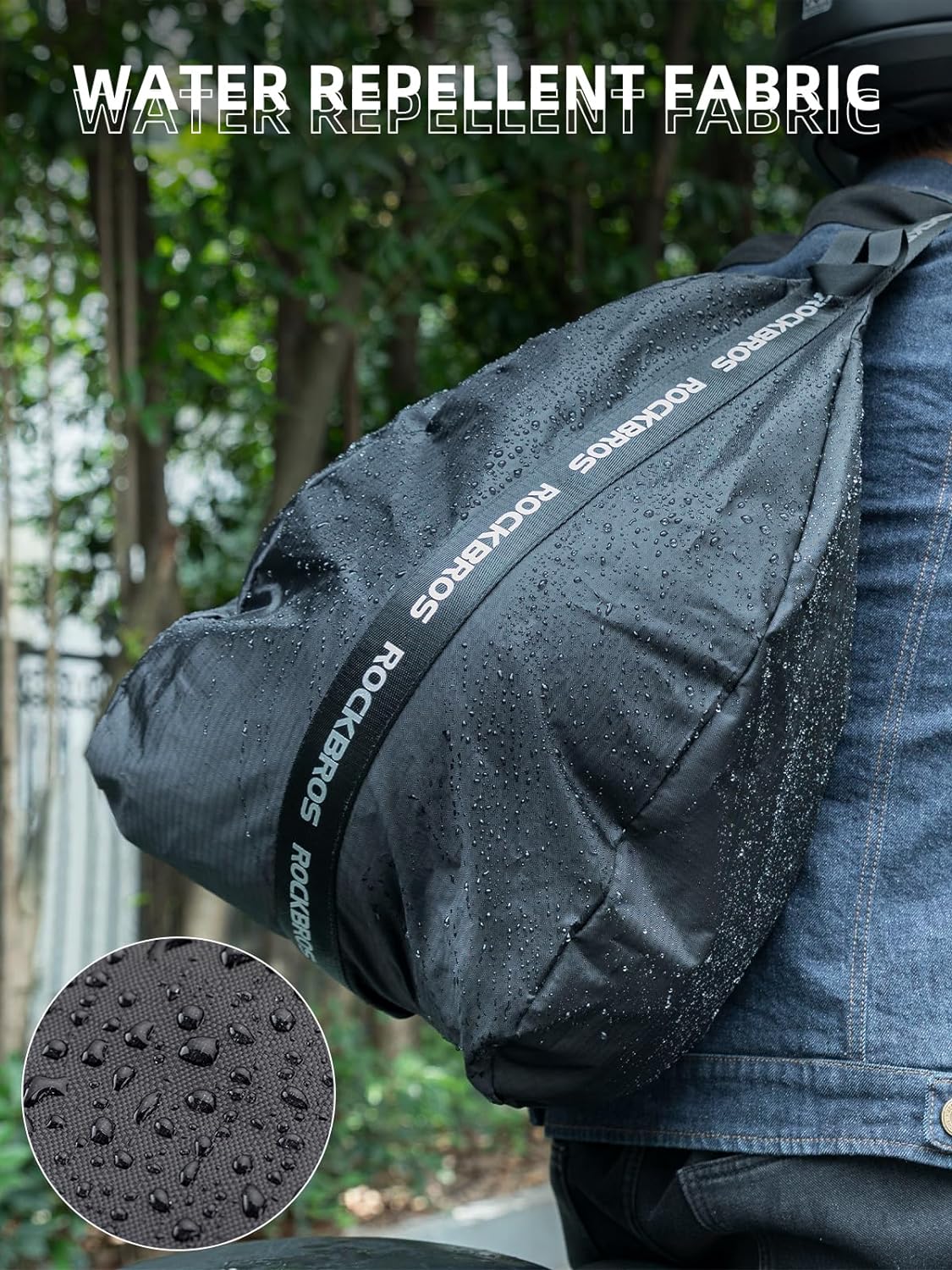 ROCKBROS Waterproof Motorcycle Helmet Backpack 7L Lightweight Storage Bag - Image 5