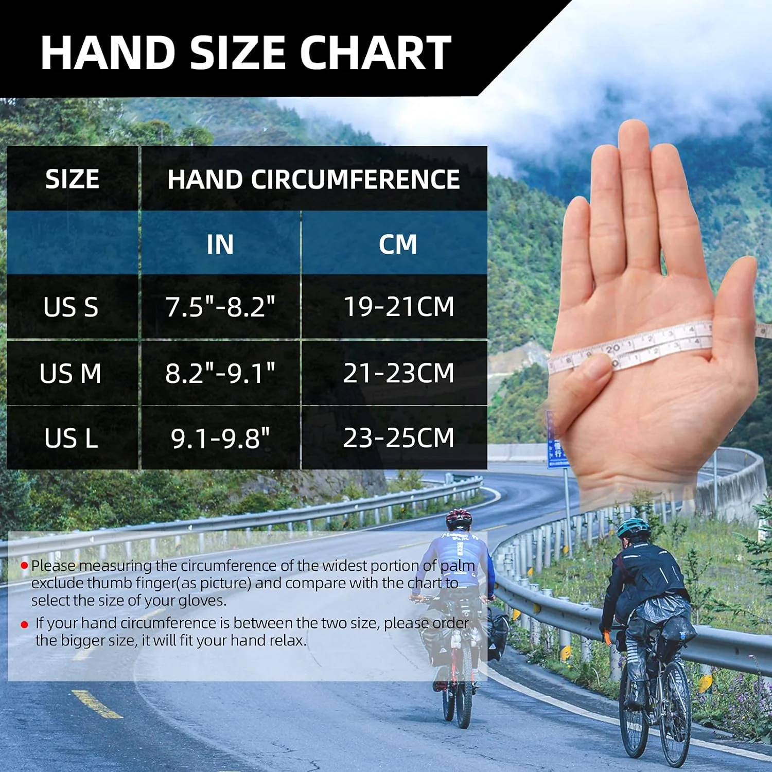 ROCKBROS Windproof Touch Screen Riding MTB Bike Gloves - Image 14