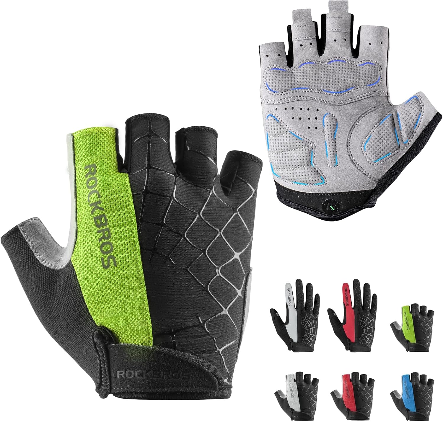 ROCKBROS Windproof Touch Screen Riding MTB Bike Gloves - Image 28