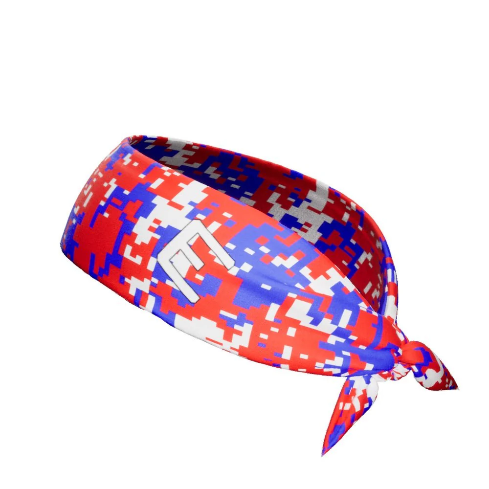 RWB Digi Camo Tie Headband - Image 4