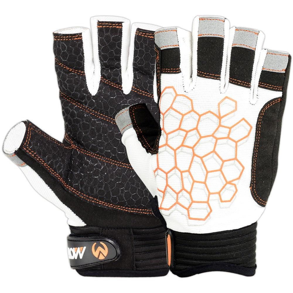 Sailing Gloves With Sticky Palm 3-4 Cut Fingers Kayaking & More Unisex - Image 12