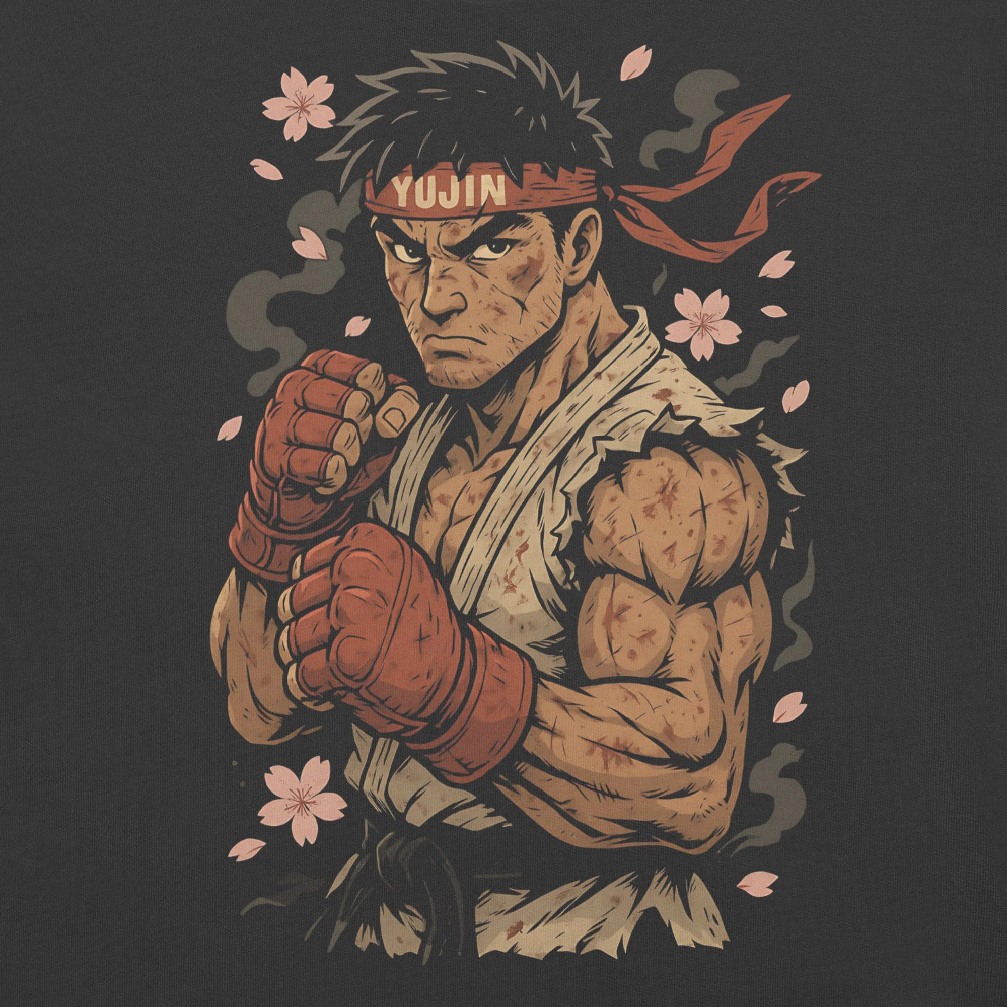 Sakura Fighter T-Shirt - Image 11