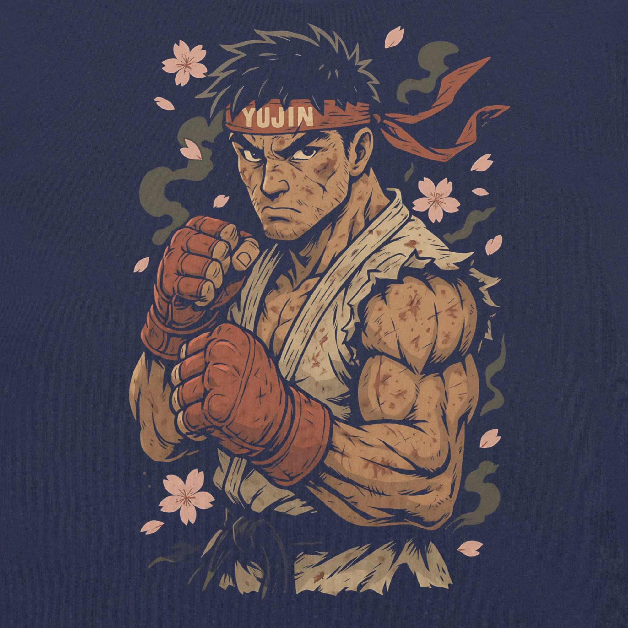 Sakura Fighter T-Shirt - Image 7