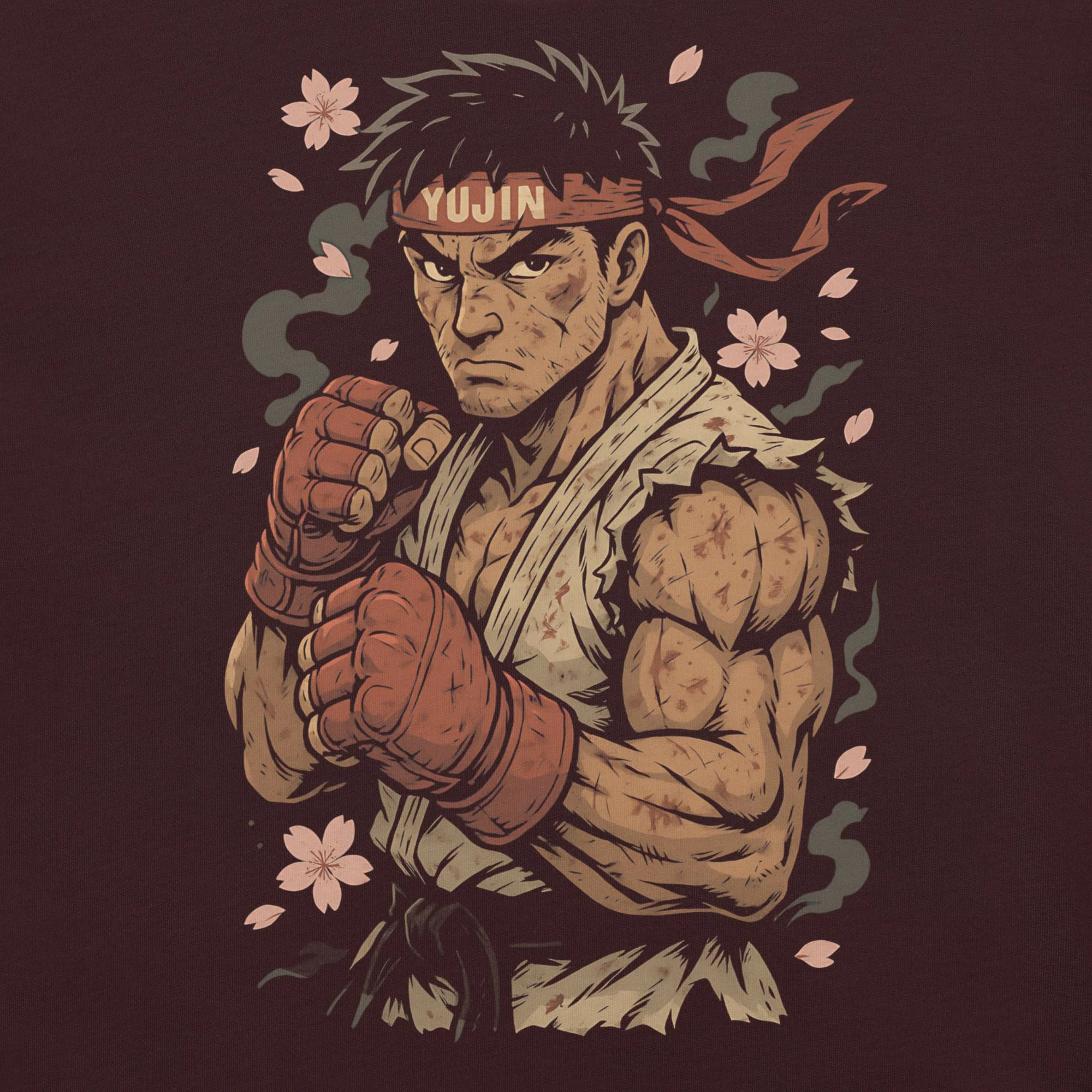 Sakura Fighter T-Shirt - Image 9