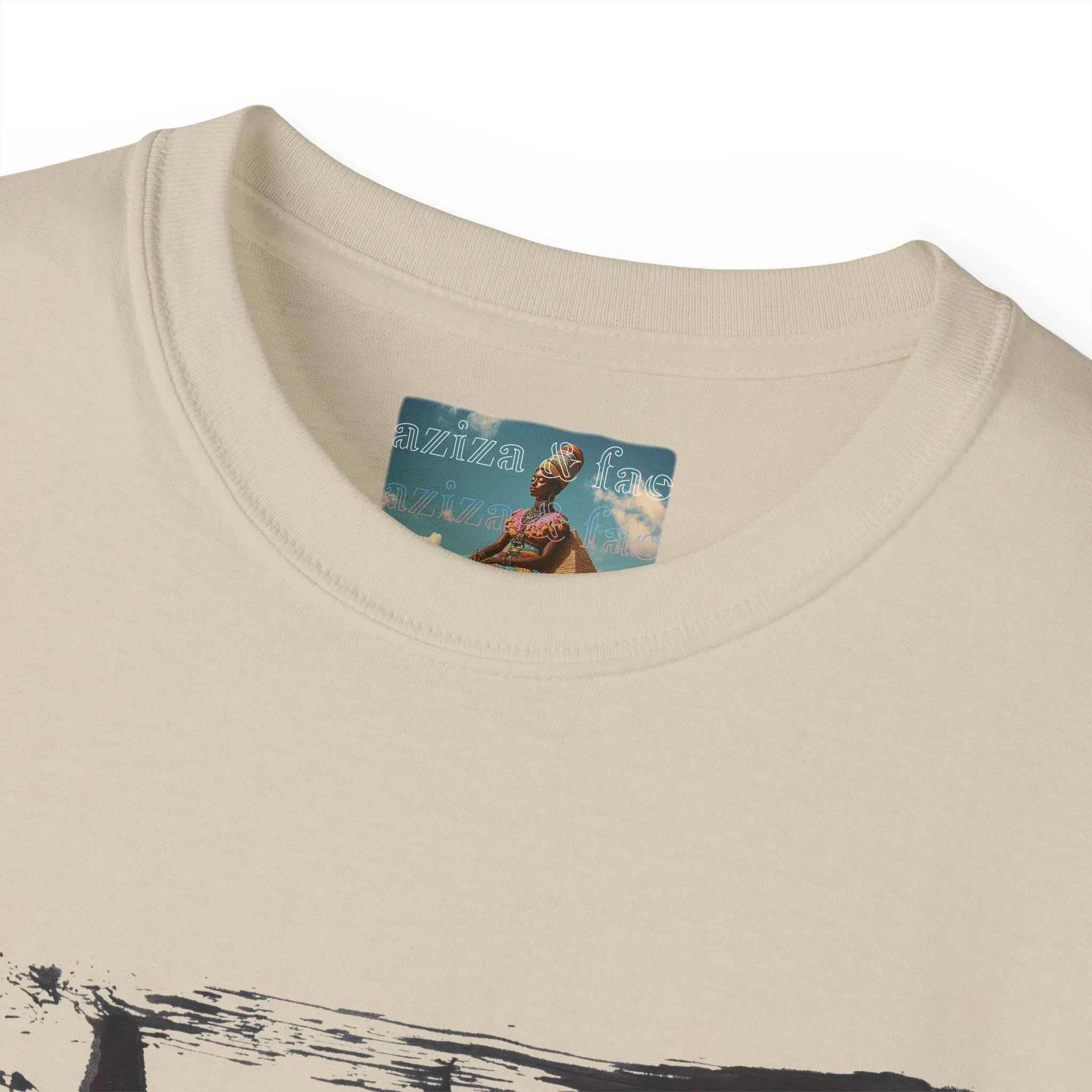 Sanskrit KRSNA KRISHNA BLK Unisex Ultra Cotton Tee - Image 14