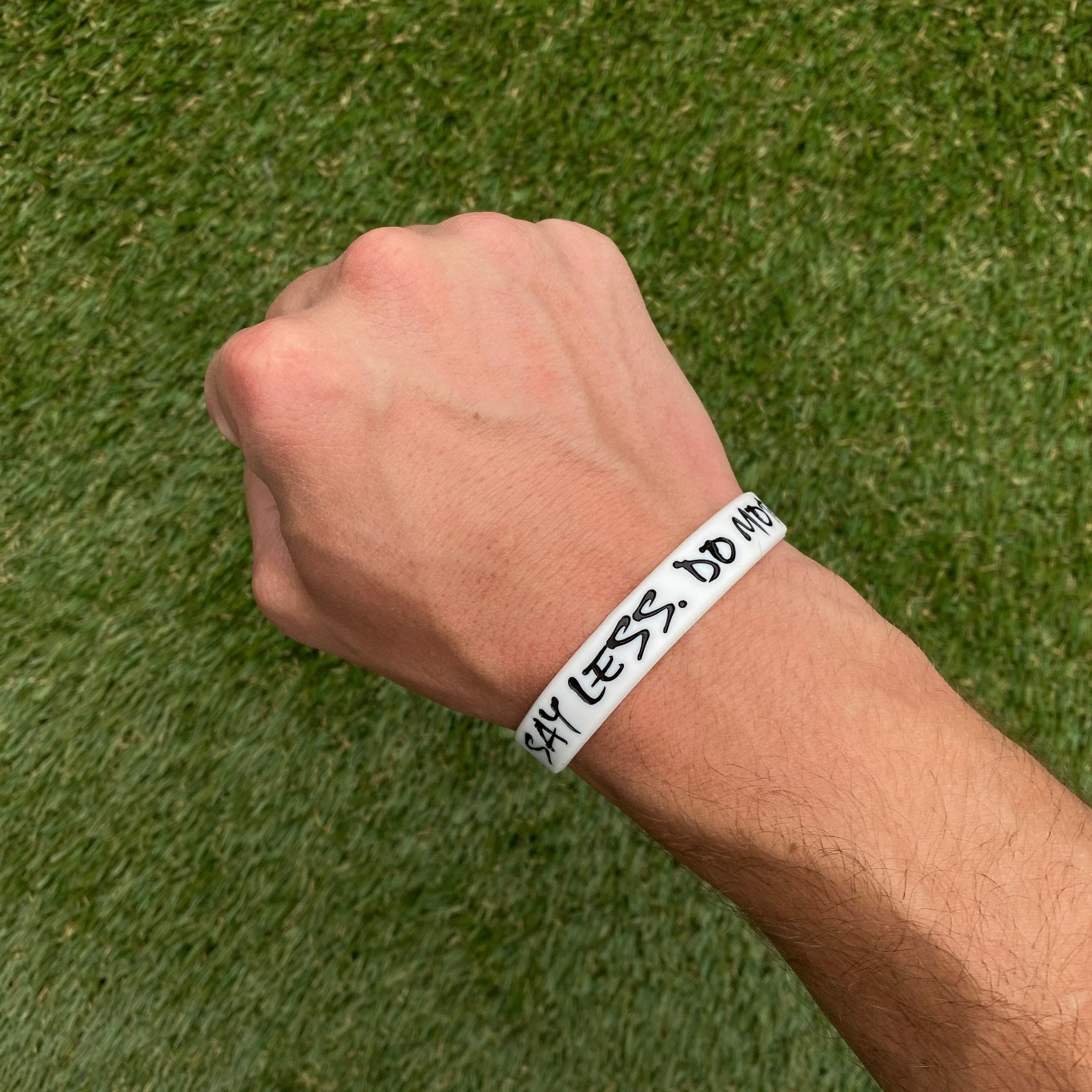 SAY LESS. DO MORE. Wristband - Image 2