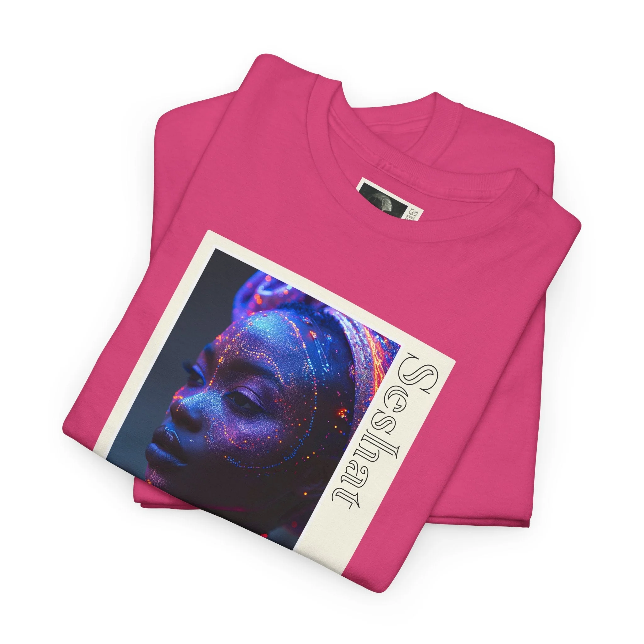 Seshat Aziza & Fae Unisex Heavy Cotton Tee - Image 4
