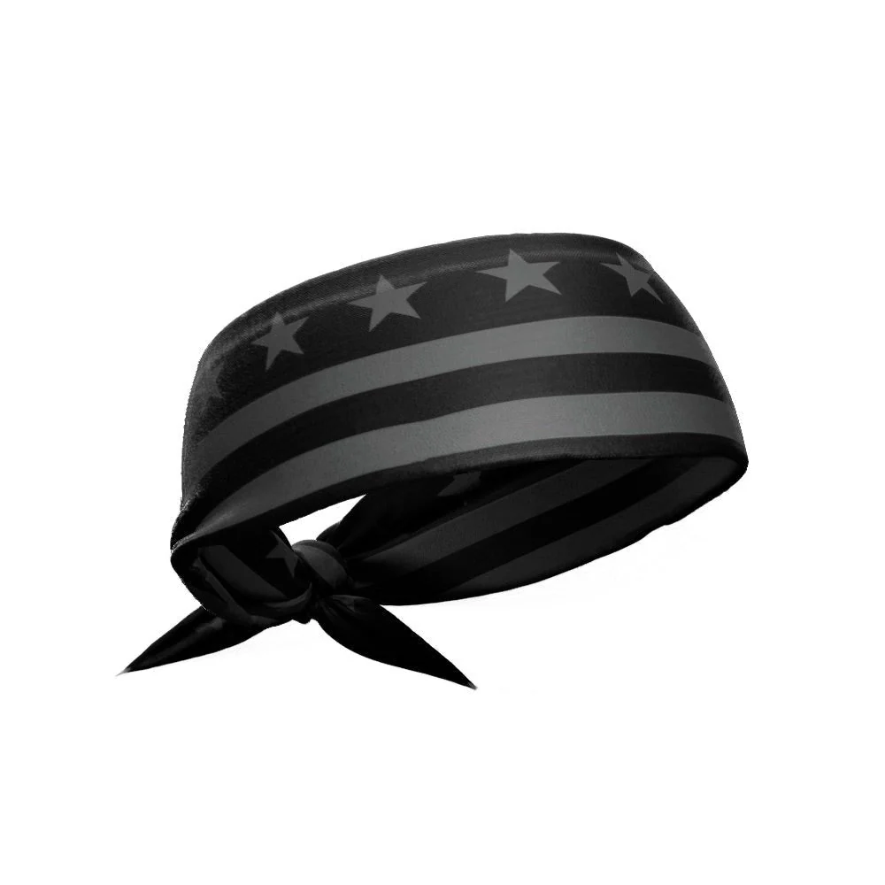 Shadow Stars & Stripes Tie Headband - Image 2