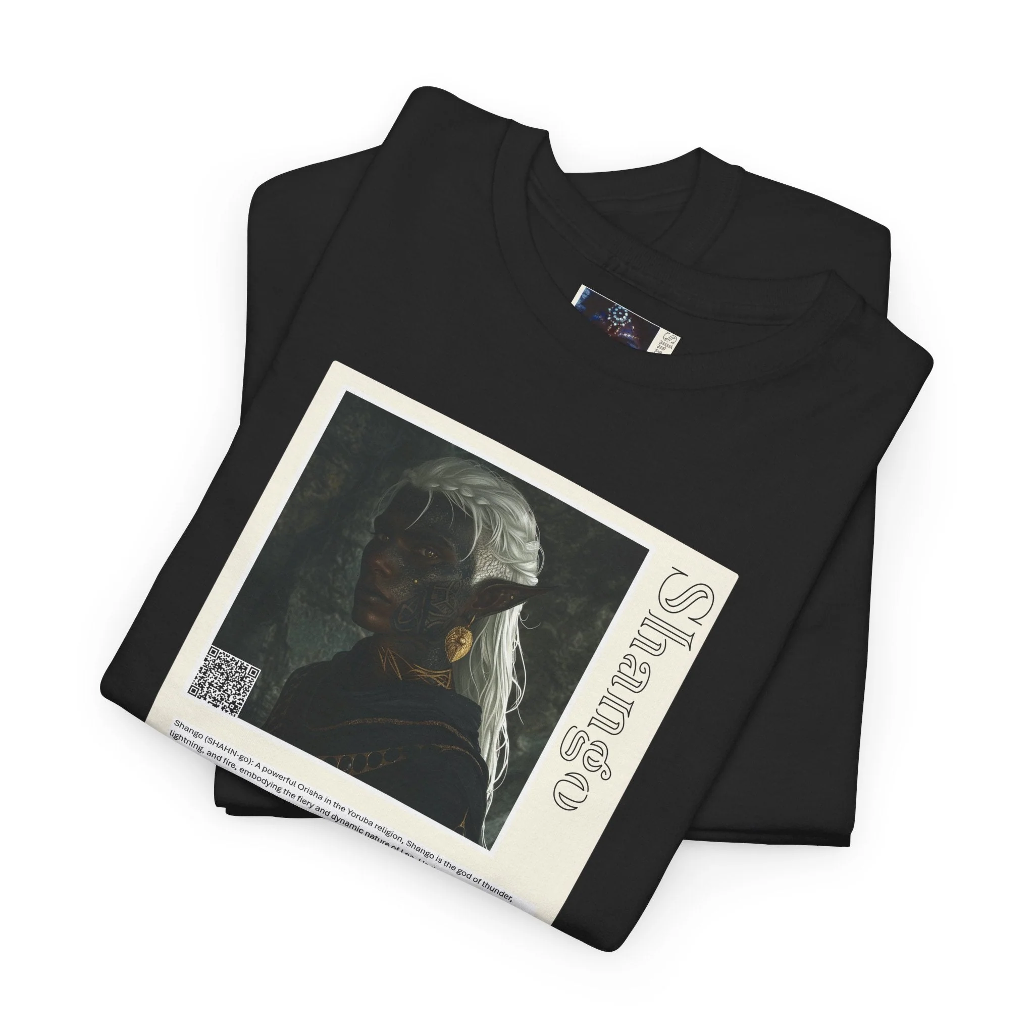 Shango Aziza & Fae Unisex Heavy Cotton Tee - Image 4