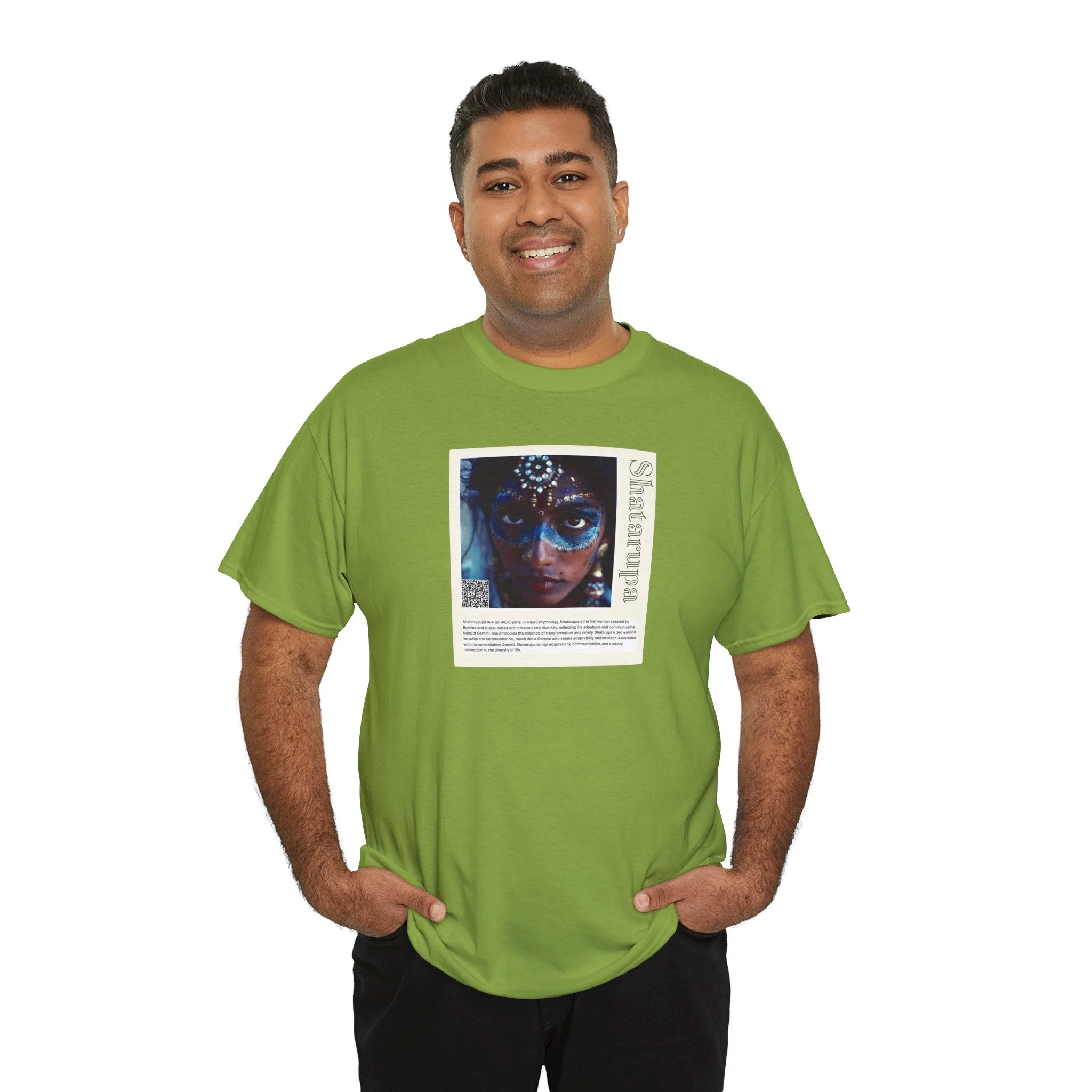 Shatarupa Aziza & Fae Unisex Heavy Cotton Tee - Image 115