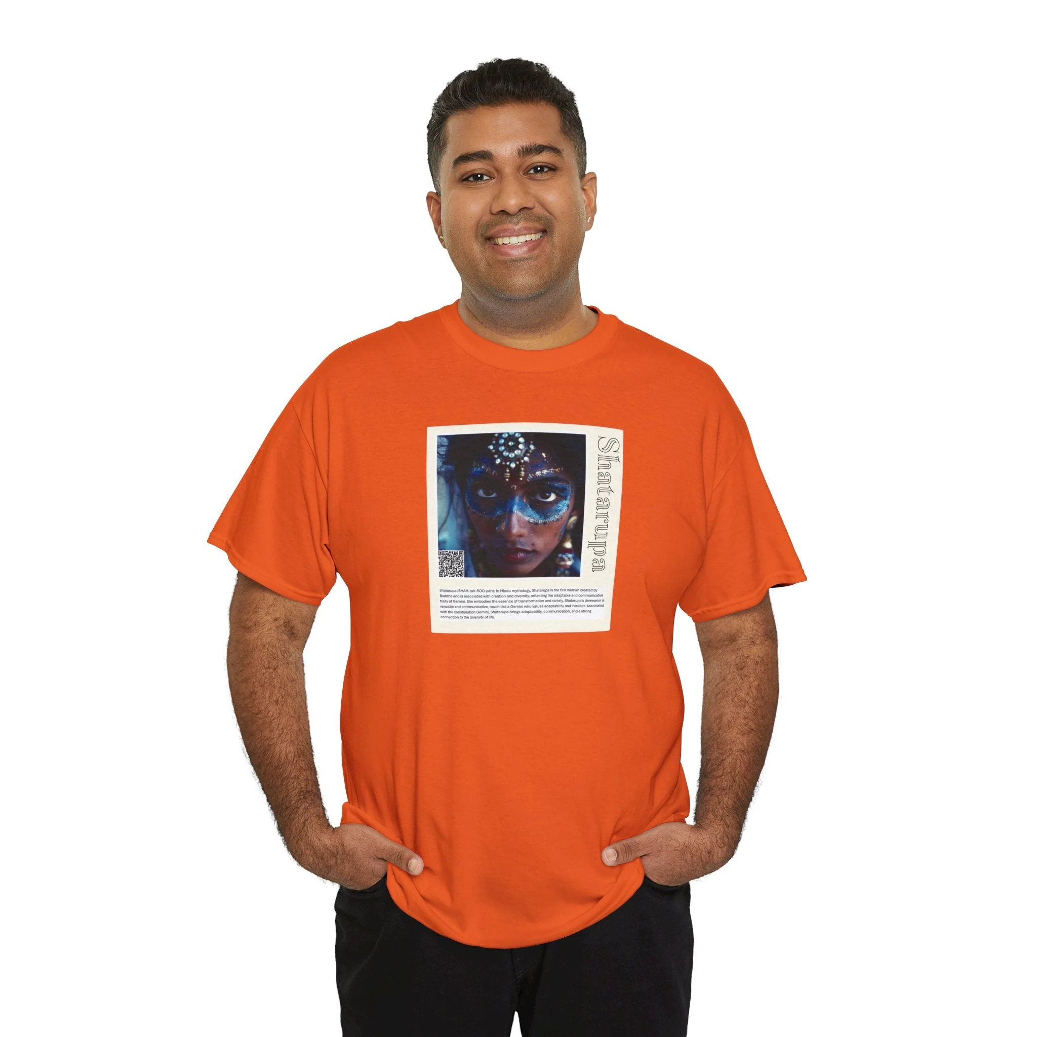 Shatarupa Aziza & Fae Unisex Heavy Cotton Tee - Image 59