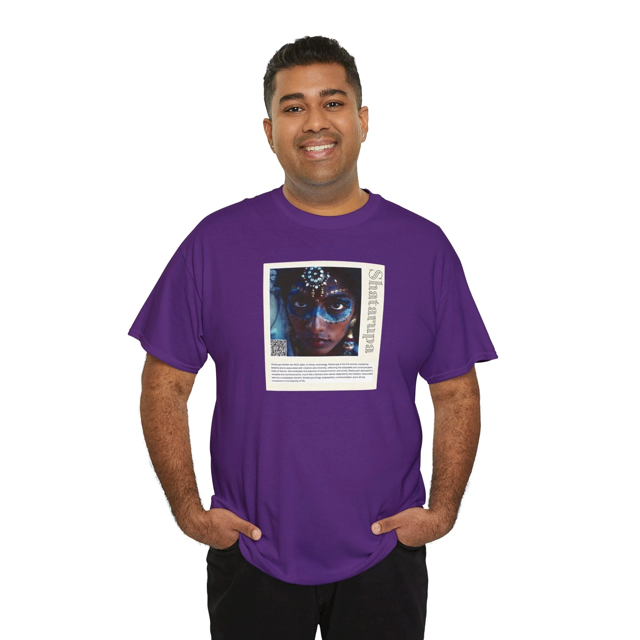 Shatarupa Aziza & Fae Unisex Heavy Cotton Tee - Image 67