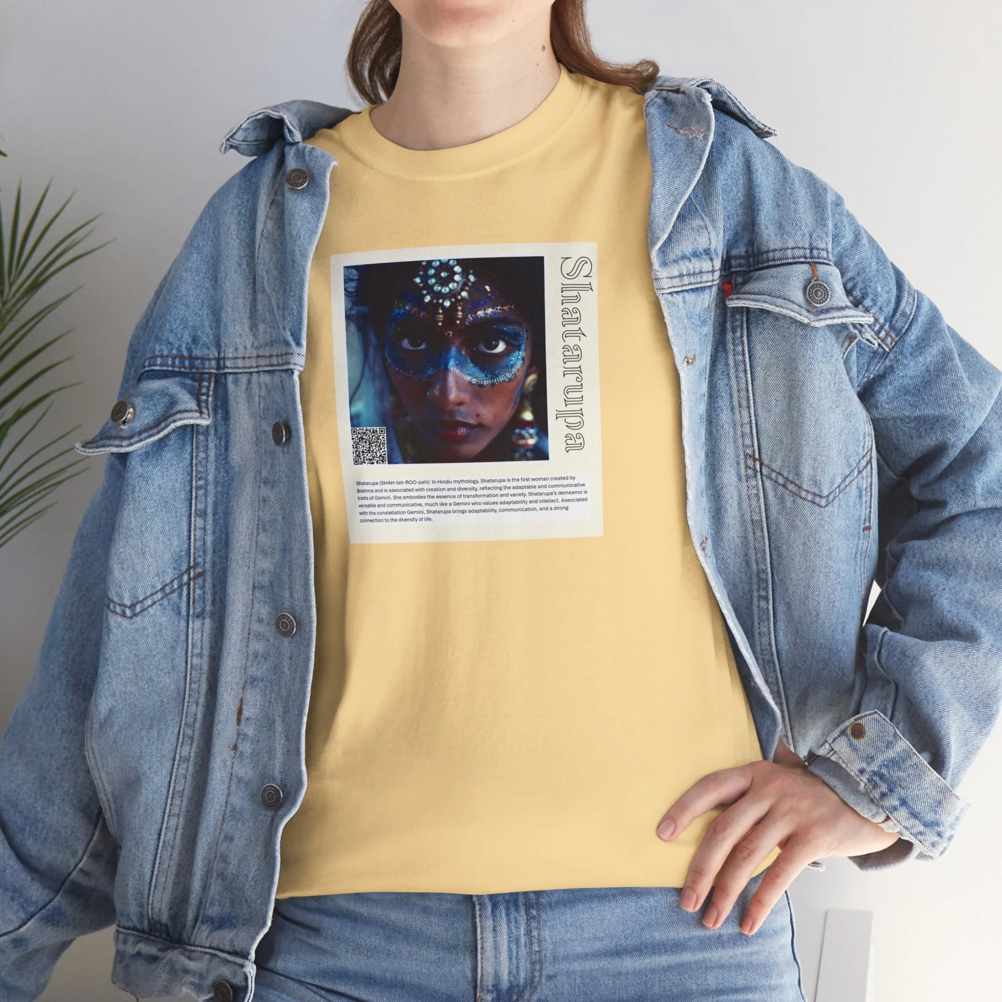 Shatarupa Aziza & Fae Unisex Heavy Cotton Tee - Image 93