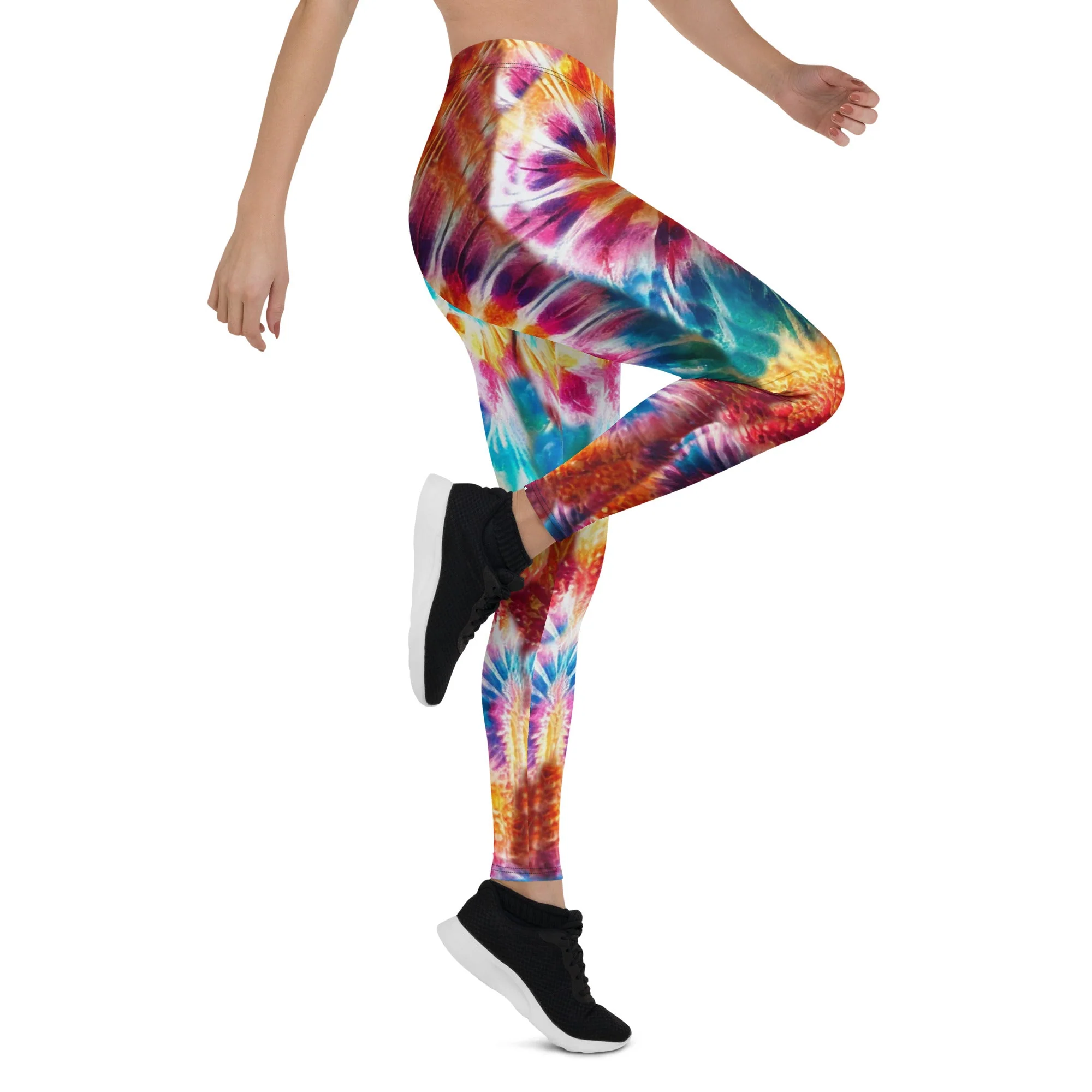 Shibori Glory Low Waist Leggings - Image 9